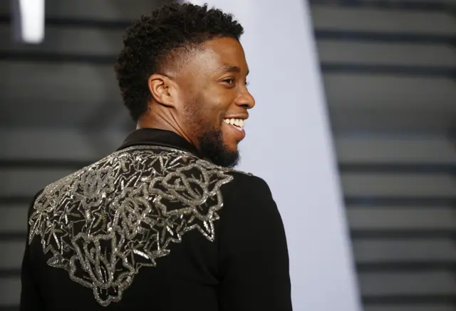 Black Panther star Chadwick Boseman