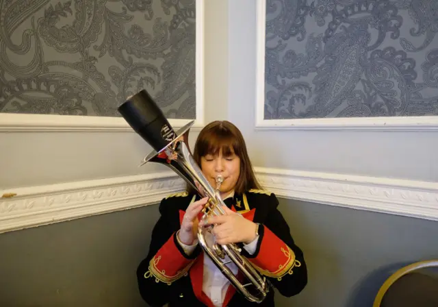 Black Dyke band member