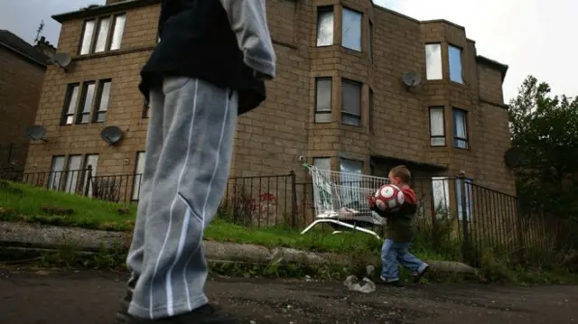 Children playing on street