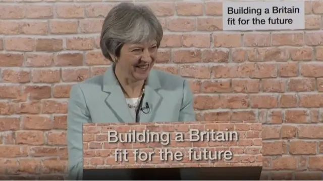 Theresa May housing speech