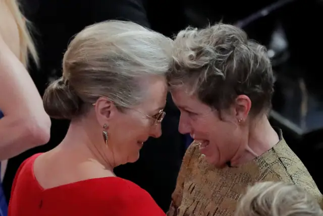 Meryl Streep and Frances McDormand