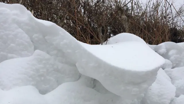 Snow drift