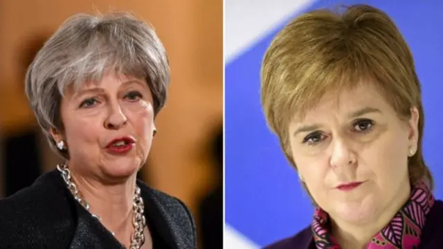 Theresa May called Nicola Sturgeon after her Brexit speech