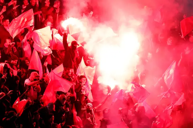 Paris Saint-Germain fans