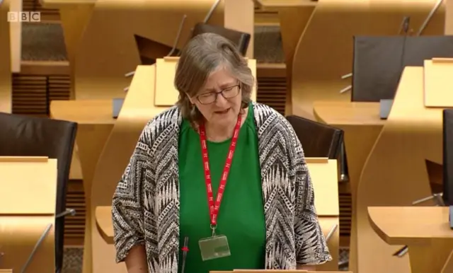 Scottish Labour MSP Claudia Beamish