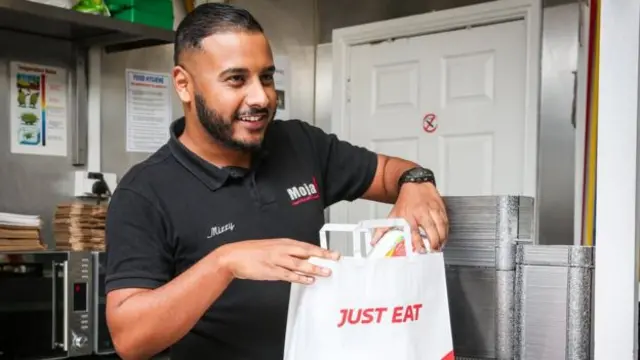 Just Eat worker