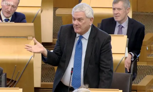 Lib Dem MSP Mike Rumbles