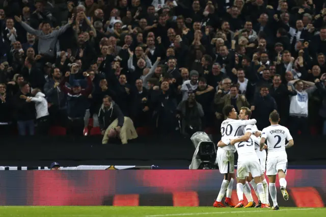 Tottenham beat Real Madrid at Wembley