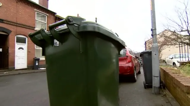 Bin in Walsall