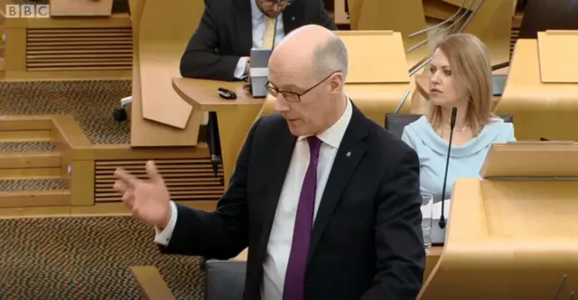 Education Secretary John Swinney