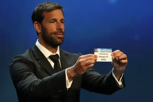 Champions League group stage draw