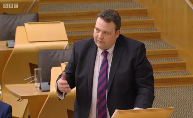 Tory MSP Jamie Halcro Johnson