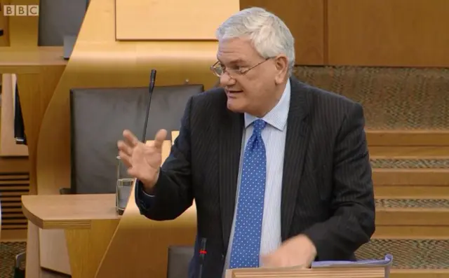 Lib Dem MSP Mike Rumbles