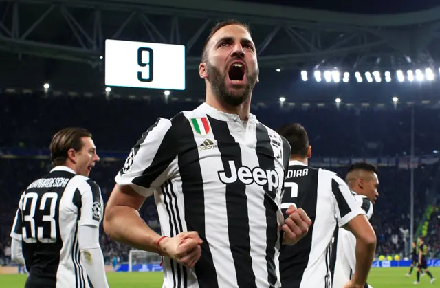 Juventus lead Tottenham