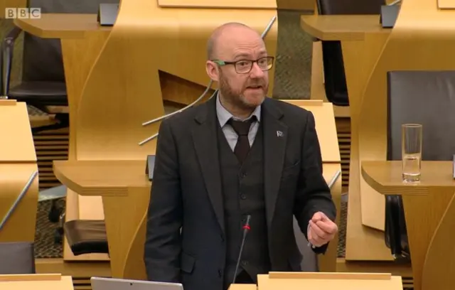 Green MSP Patrick Harvie