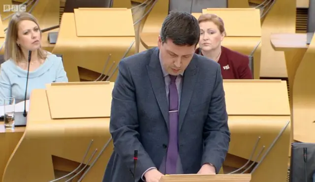 Employment and Training Minister Jamie Hepburn