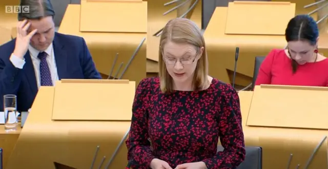 Further and Higher Education Minister Shirley Anne-Somerville