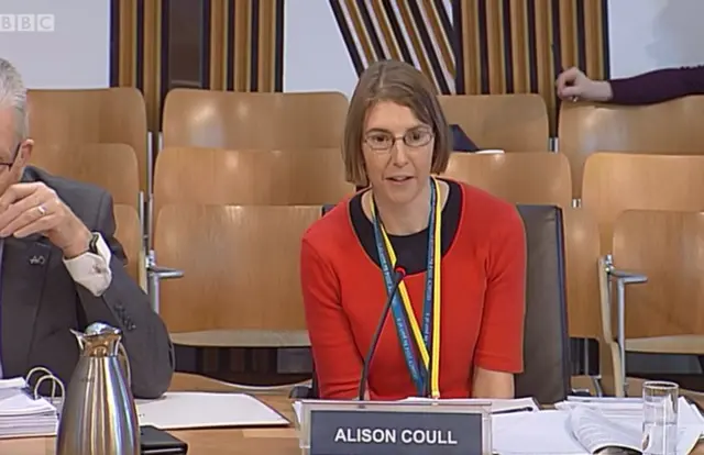 Alison Coull from the Scottish government