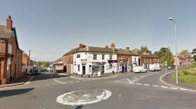 Junction of Mason Road and Birchfield Road