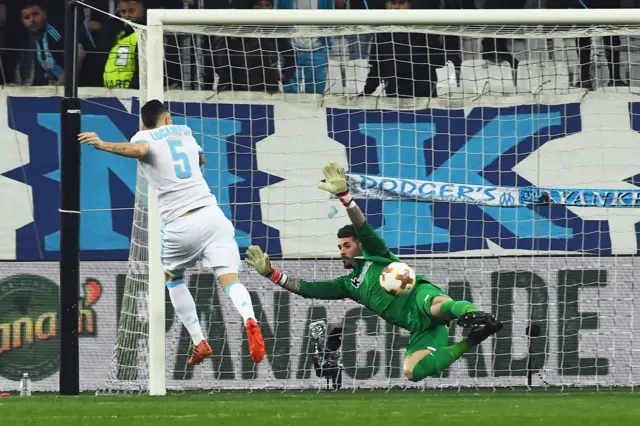 Lucas Ocampos scores for Marseille