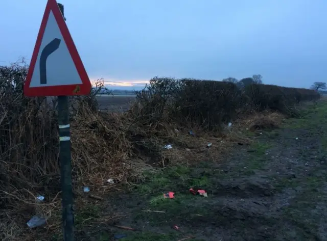 Thirsk crash site