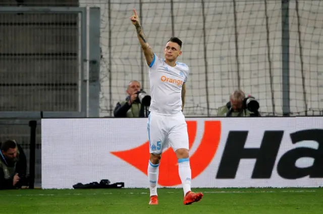 Oscampos goal for Marseille