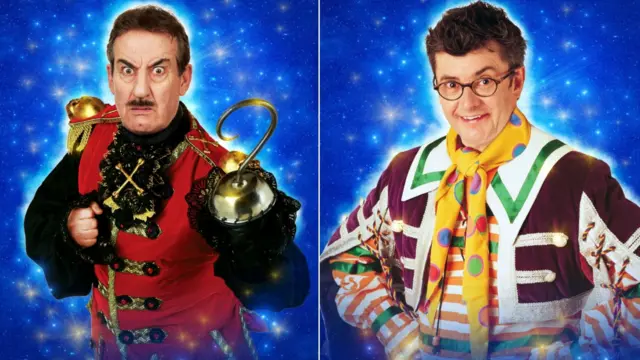 John Challis and Joe Pasquale