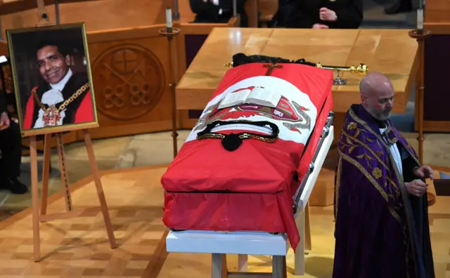 Elias Mattu funeral