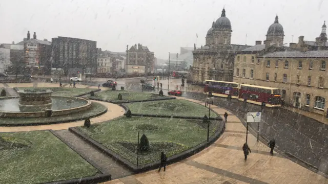 Queens Gardens in Hull