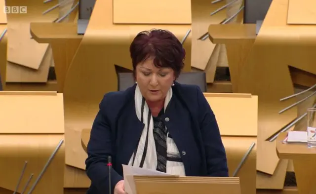 SNP MSP Rona Mackay