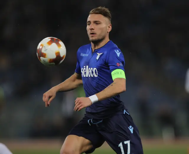 Ciro Immobile of Lazio