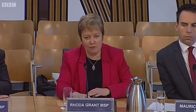 Labour MSP Rhoda Grant