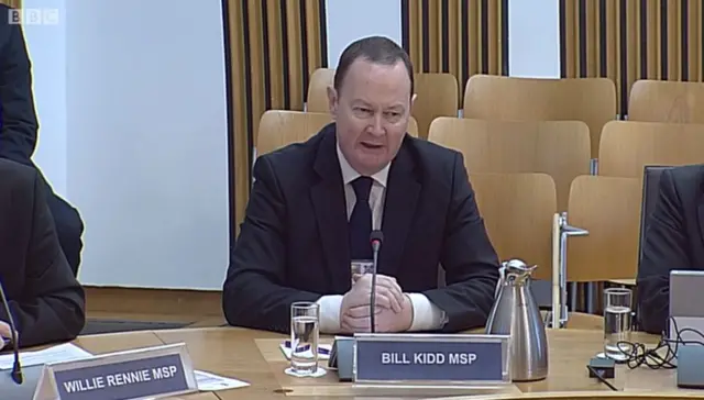 SNP chief whip Bill Kidd