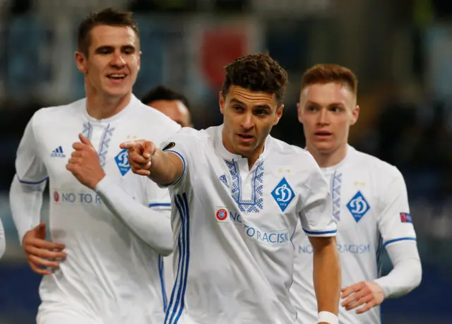 Moares scores for Dynamo Kiev