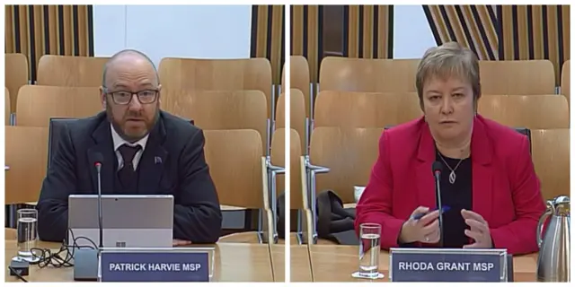 Patrick Harvie and Rhoda Grant