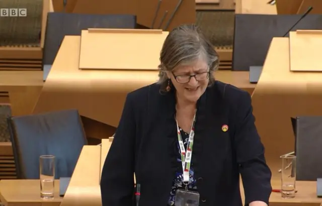 Labour MSP Claudia Beamish