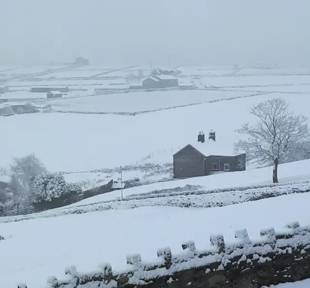 Scapegoat Hill in snow