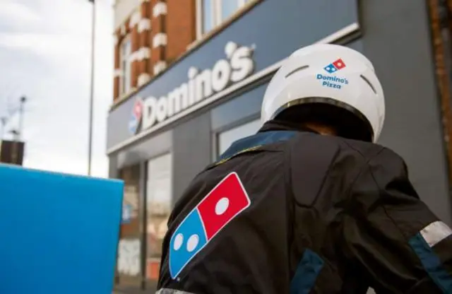 Domino's delivery driver