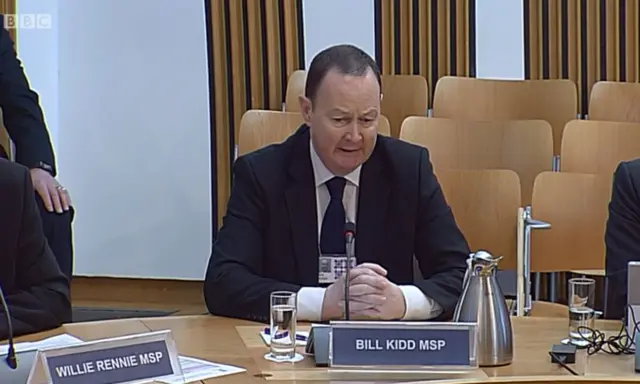 SNP chief whip Bill Kidd