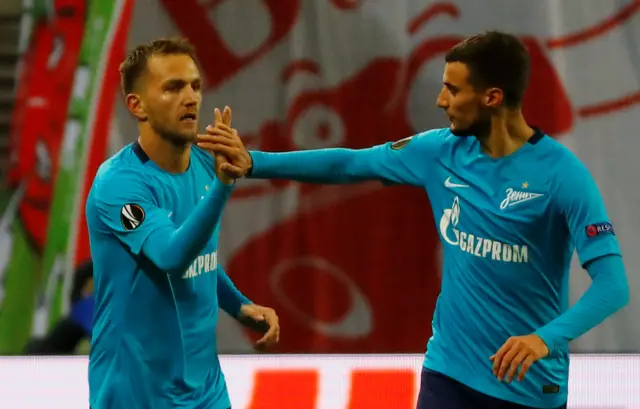 Criscito scores for Zenit