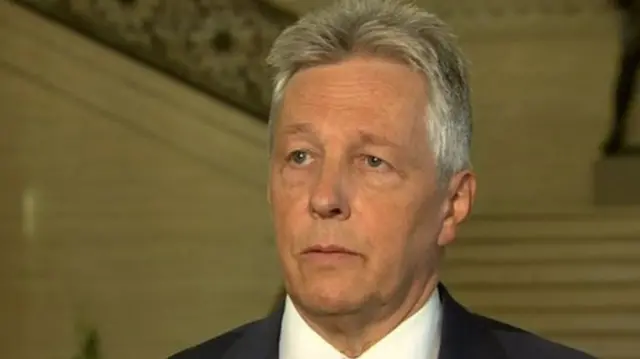 Former First Minister Peter Robinson