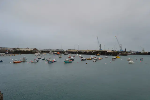 St Peter Port harbour