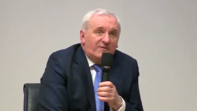 Former Taoiseach Bertie Ahern