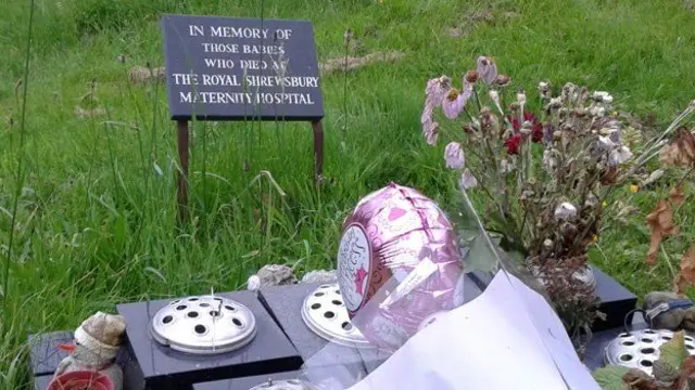 Plaque to remember babies who died in Shropshire