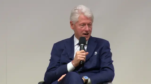 President Bill Clinton at Queen's University