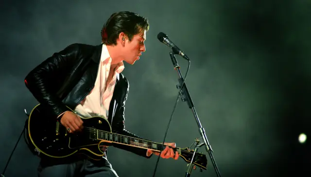 Alex Turner of Arctic Monkeys