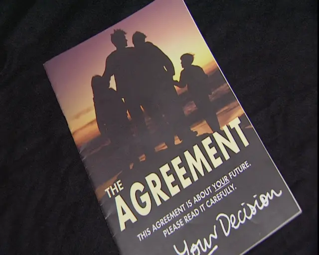 Good Friday Agreement booklet