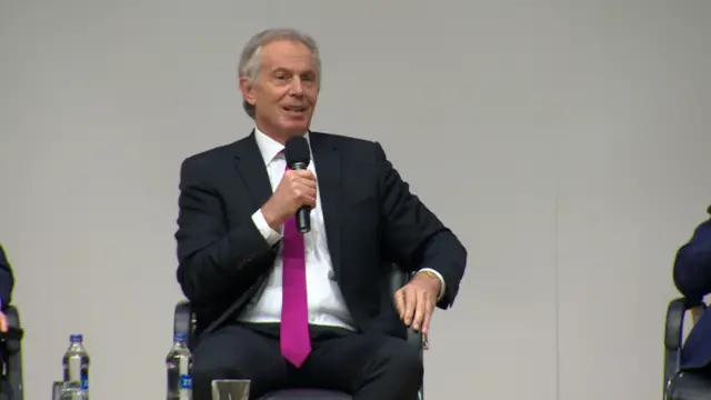 Former Prime Minister Tony Blair