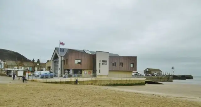 External view of Scarborough Lifeboat Station