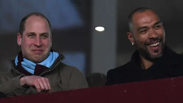 Prince William and John Carew